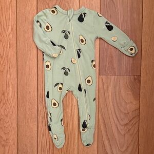 Kyte BABY Avocado Footie size 0-3
